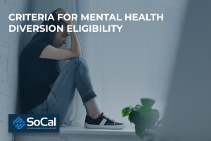 Criteria for mental health diversion eligibility