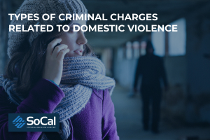 Types of criminal charges related to domestic violence