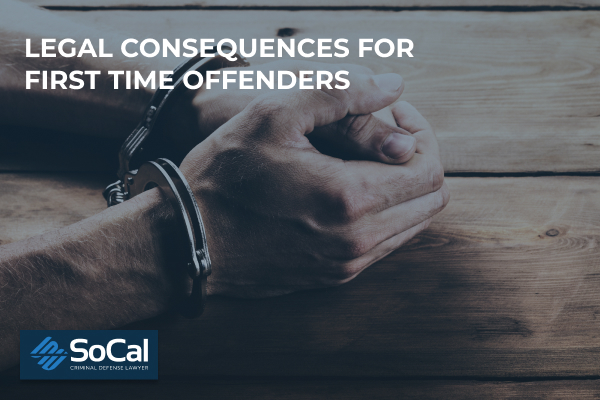 Legal consequences for first time offenders
